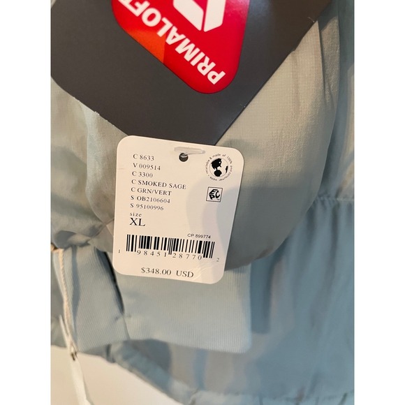 Free People Movement Like A Dream Long Reversible Puffer Coat Smoked Sage XL - Picture 6 of 16